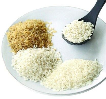 주당 5kg의 체중 감량을위한 쌀밥