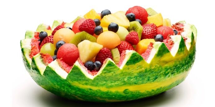 체중 감량을위한 열매와 과일